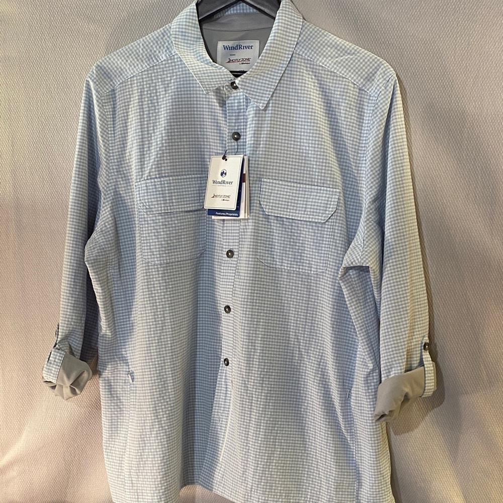 Wind River button up mosquito repellent shirt - Sz 2XL
